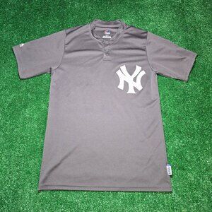MLB New York Yankees pullover baseball batting practice warmup jersey COOL BASE